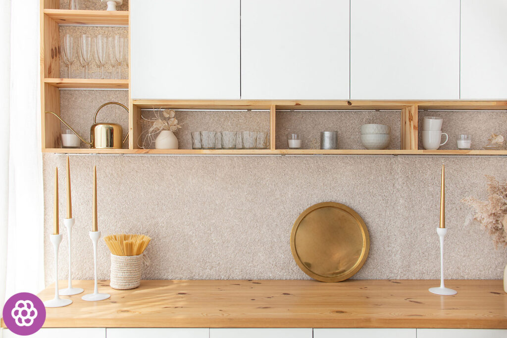 hvilket tapet til køkkenet